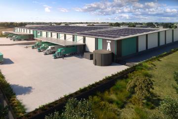 The Gateway logistics facility, Eastern Creek