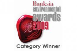 Awarded the 2009 Banksia Foundation's Large Business Sustainability Award