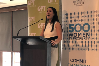 GPT's Amy Ng at the 500 Women in Property launch in Sydney