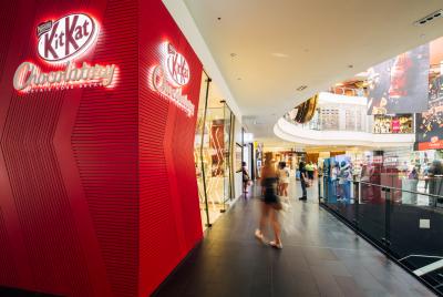 The KitKat Chocolatory at Melbourne Central
