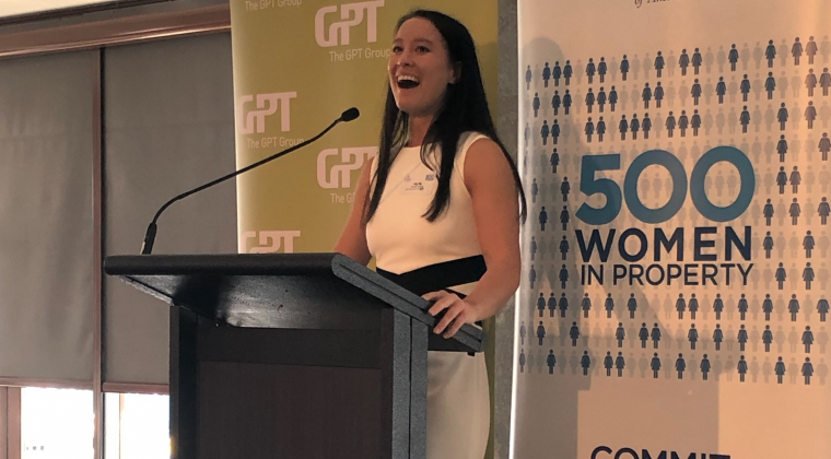 GPT's Amy Ng at the 500 Women in Property launch in Sydney